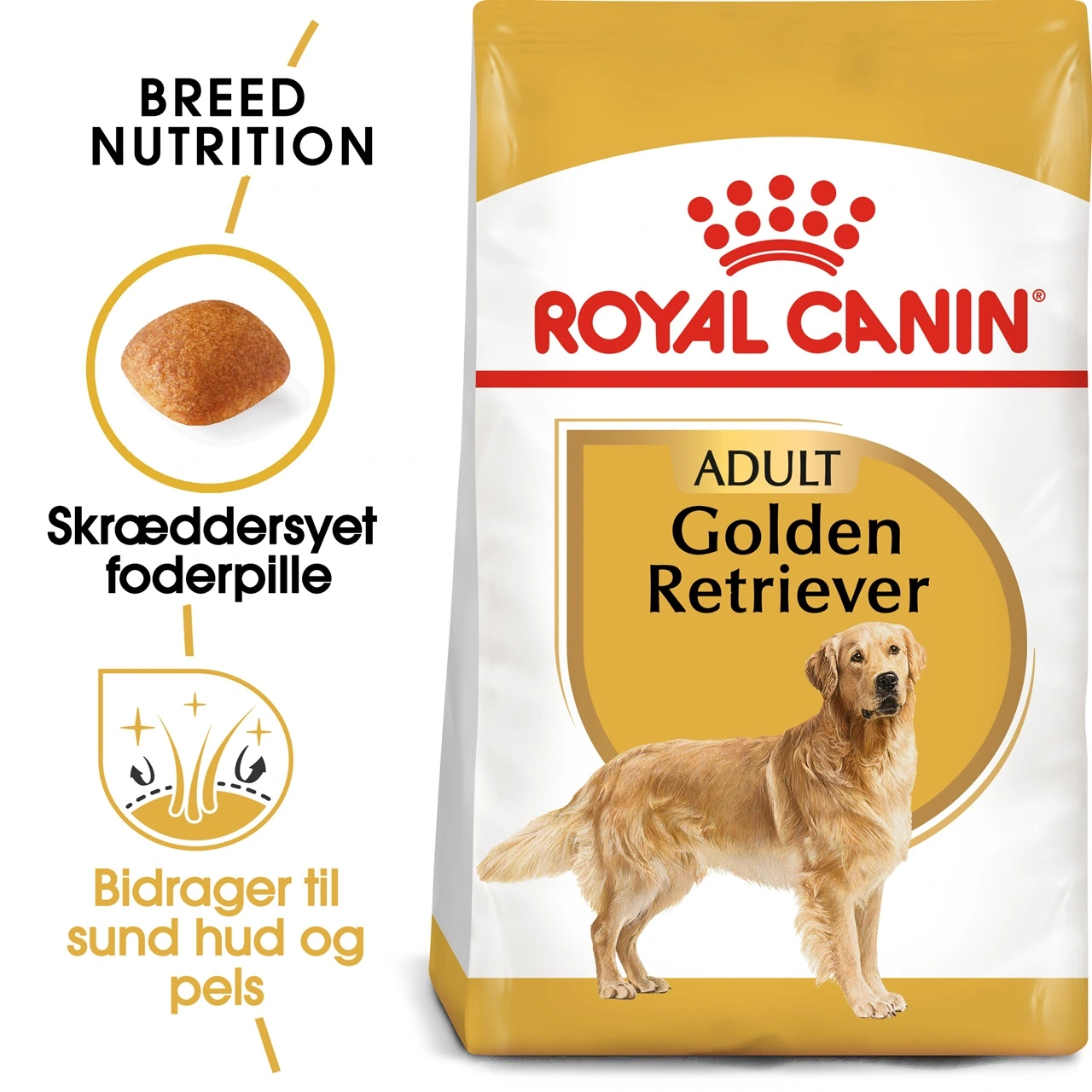 Royal Canin Golden Retriever Adult 12 kg - tørfoder til voksne hunde